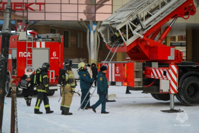 В Якутске в торговом центре провели пожарные учения / ЯСИА Якутск Якутск Республика Саха (Якутия)