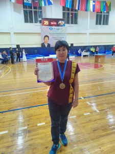 Мария Захарова выполнила норматив мастера спорта по настольным играм /    