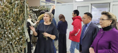 Акция профсоюзов Якутии по плетению маскировочных сетей продлится до конца месяца / ЯСИА   Республика Саха (Якутия)