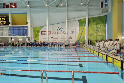 150 юных пловцов вышли на старт соревнований «Олимпийские надежды» в Якутии / ЯСИА   Республика Саха (Якутия)