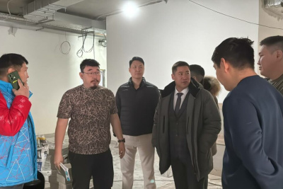 В Амгинском улусе завершают строительство поликлиники / Дьулустаан Сергеев   