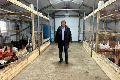 В Сунтарском районе Якутии открыли первую семейную птицеферму / ЯСИА   