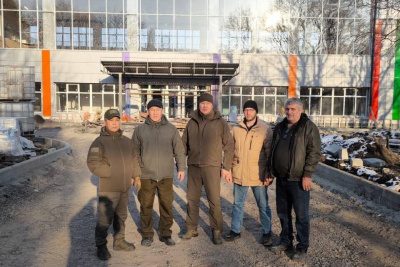 Специалисты из Якутии продолжают восстановление объектов в ДНР / ЯСИА   