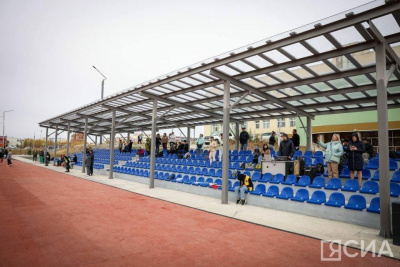 Новый стадион в селе Ытык-Кюель планируют открыть в 2024 году / ЯСИА   