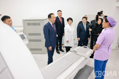 Лена Афанасьева: «В поликлинике Таттинского района есть все необходимое для сохранения здоровья» / Мария Архипова Ытык-Кюель Таттинский Республика Саха (Якутия)