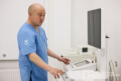 С вводом новой поликлиники в Таттинском районе усилена диагностическая служба / Мария Архипова   