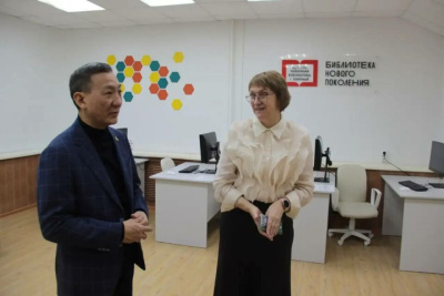 Детскую библиотеку обновили в Мирном по нацпроекту / ЯСИА   