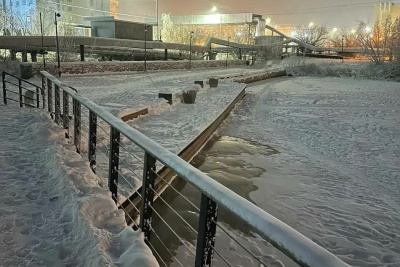 В Якутске на Талом озере выявили факт разлива сточных вод / ЯСИА   