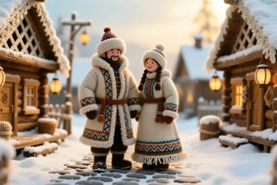 Якутяне увлеклись созданием миров из пряжи и конструкторов / ЯСИА   