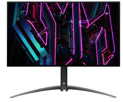Монитор 26,5" Acer Predator X27Ubmiipruzx UM.HXXEE.001 OLED, 2560x1440, 0,01/0,03 мс, 1000 кд/м2, 240Hz, 2xHDMI, DP, Type-C(90W), Audio out, USB 3.2x2