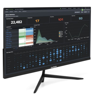 Монитор 27" Exegate ProSmart EZ2707TA EX297649RUS 1920x1080 LED, 16:9, IPS, 250cd, 1000:1, 5M:1, 5ms, 178/178, DP, HDMI, audio, 75Hz, tilt, VESA 100x1