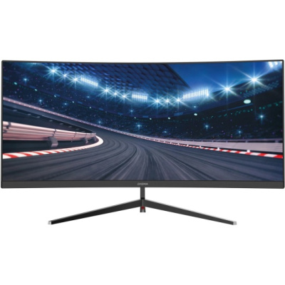 Монитор 30" Digma Overdrive 30A510F DM30VG01 2560x1080 LED, 21:9, VA, 250cd, 3000:1, 1M:1, 8ms, 178/178, DP, HDMI, USB, 200Hz, Speakers, Tilt, VESA, b