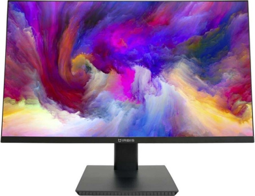 Монитор 23.8'' Irbis VIEWORLD 24 чёрный, 1920x1080, 16:9, VA, 250 cd/m2, 3000:1, 5ms, 75Hz, 178°/178°, VGA, HDMI, USB, audio