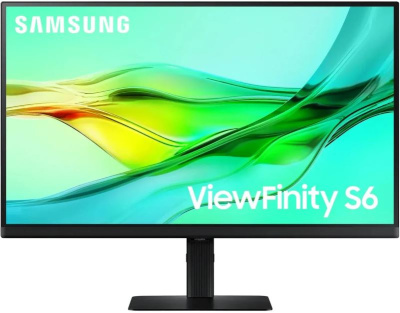 Монитор 24" Samsung S24A604UAU LS24D604UAUXCI 2560x1440, 16:9, IPS, 350cd, 1000:1, 5ms, 178/178, DP, HDMI, 100Hz, Speakers, HAS, VESA, black