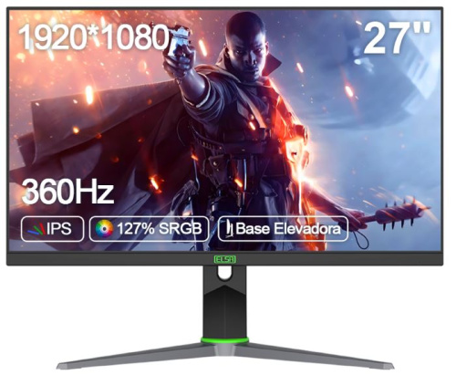 Монитор 27" ELSA EA271FX_Pro FHD IPS/360Hz/300cd/HDMI/DP