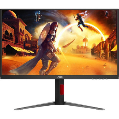 Монитор 27" AOC Q27G4S Black-Red (IPS, 2560x1440, 300Hz, 0.3 ms, 178°/178°, 450 cd/m, 1500:1, 2*HDMI, DP)