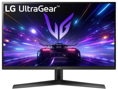 Монитор 27" LG UltraGear 27GS60F-B черный, IPS, 1920x1080, 180Hz, 1ms, 1000:1, 300cd/m2, 178°/178°, HDMI, матовая, DP