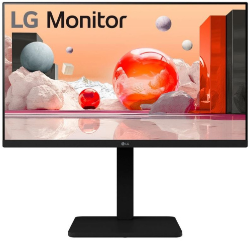 Монитор 23,8" LG 24BA450-B 1920x1080, LED 16:9, IPS, 250 cd/m, 1300:1, 5 ms, 178°/178°, HDMI, DP, с поворотом экрана, 100Hz, black