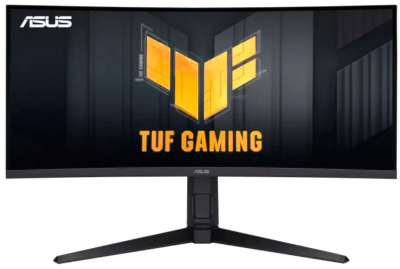 Монитор 34" ASUS TUF GAMING VG34VQL3A 90LM06F0-B02E70 black, VA, 3440x1440, 180Hz, 1ms, 400cd/m2, 178°/178°, 4000:1, 2*HDMI, 2*DP, 3*USB Type-A