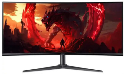 Монитор 34" Acer XZ340CURW0bmiiphx UM.CX0CD.002 3440x1440, 21:9, VA, 250cd, 1/5ms, HDMI, DP, 1500R, 240Hz, speakers, HAS
