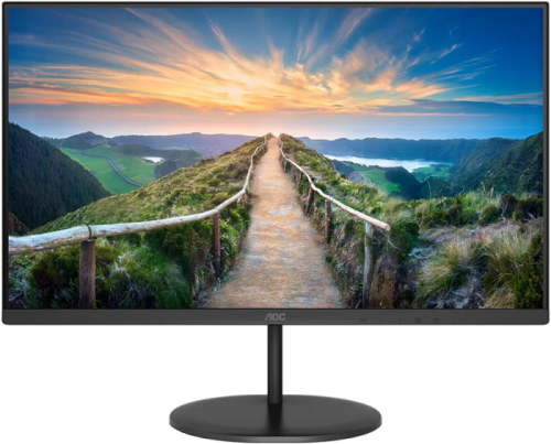 Монитор 23,8" AOC Q24V4EA 2560x1440, 250 кд/м², 700:1, 5 мс, 178°/178°, IPS, HDMI, DP, SPK