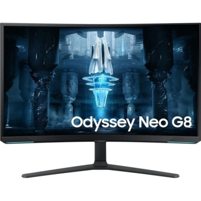 Монитор 32" Samsung Odyssey Neo G8 S32BG852NI черный VA LED 16:9 HDMI полуматовая HAS Piv 350cd 178гр/178гр 3840x2160 240Hz FreeSync Premium Pro DP 4K
