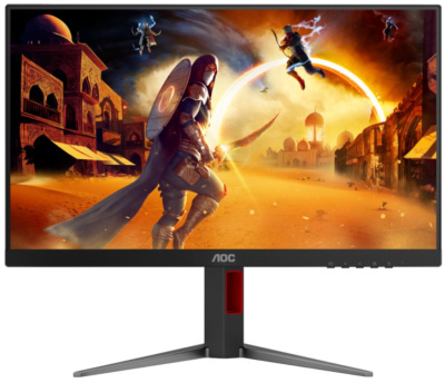 Монитор 23,8" AOC 24G4HA 1920x1080, WLED, 16:9, IPS, 300 cd/m, 1000:1, 0.5 ms, 178°/178°, 2*HDMI, DP, 200Hz, pivot, black