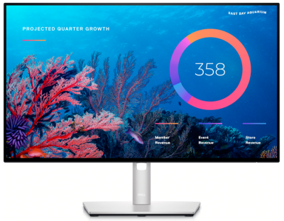 Монитор 23,8" Dell U2422HE 2422-4994 IPS, FHD, 5 ms, 178°/178°, 250 cd/m, 1000:1, HDMI 1.4, pivot, silver-black