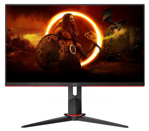 Монитор 27" AOC 27G2ZN3 1920x1080 WLED, 16:9, VA, 300cd, 4000:1, 80M:1, 0.5ms, 178/178, DP, 2*HDMI, 280Hz, HAS, pivot, tilt, VESA, black