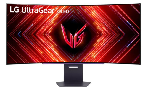 Монитор 45" LG 45GS95QE-B OLED, изогнутый, 3440×1440, 0.03 мс, 1300 кд/м2, 1.5M:1, 240Hz, 178°/178°, 2хHDMI