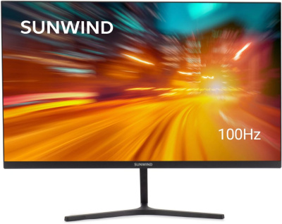 Монитор 23,8" SUNWIND SM-24FI401 SM24SG01 1920x1080, LED, IPS, 16:9, 250cd, 1000:1, 1ms, 178гр/178гр, 180Hz, матовая, G-Sync FreeSync, DP, HDMI, черны