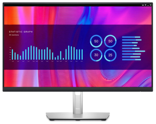 Монитор 23,8" Dell P2423DE 210-BDDW 2560x1440 LED 16:9, IPS, 300cd, 1000:1, 5ms, 178гр/178гр, DP, HDMI, USB, 60Hz, HAS, Pivot, black