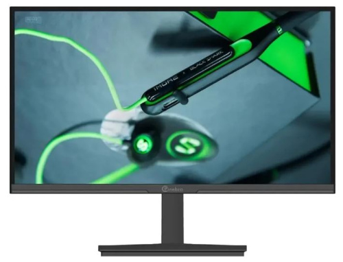 Монитор 27" Pinebro MF-2704D(100) 1920x1080 LED, 16:9, IPS, 300cd, 1000:1, 10M:1, 4ms, 178/178, VGA, HDMI, DP, 100Hz, Speakers, Tilt, VESA, black