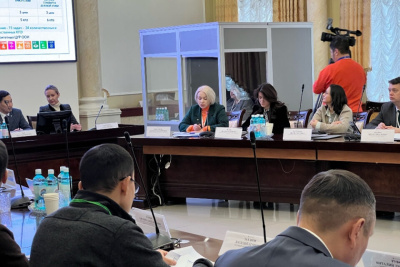 АЛРОСА рассказала об уникальном свойстве кимберлита на VI Северном форуме / ЯСИА   