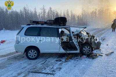 Семь человек, в том числе трое детей, пострадали в ДТП в Якутии / ЯСИА   Республика Саха (Якутия)