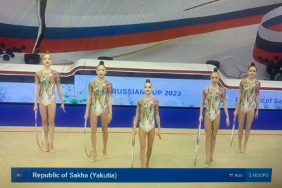 Сборная Якутии по художественной гимнастике выполнила норматив мастера спорта РФ / ЯСИА   