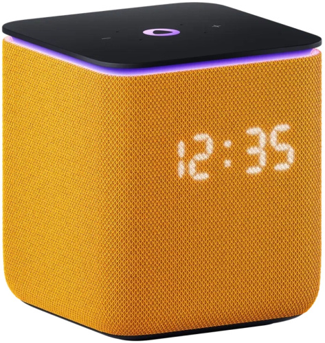 Умная колонка Яндекс Станция Миди с Алисой и Zigbee 24 Вт Оранжевый