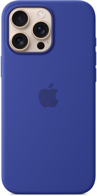 Клип-кейс Apple Silicone Case with MagSafe для Apple iPhone 16 Pro Max Ultramarine
