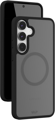 Клип-кейс VLP Moon Case для Samsung Galaxy S25 FE Чёрный