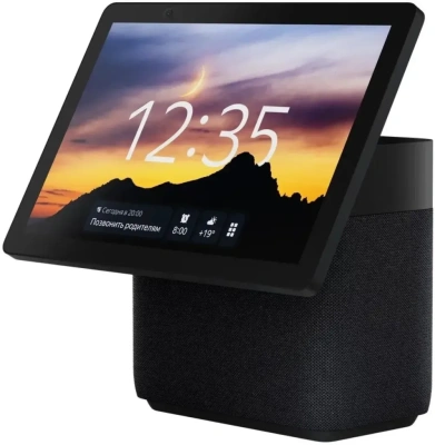 Умная колонка Яндекс.Станция Дуо Макс с Алисой (YNDX-00055BLK) (Черный)