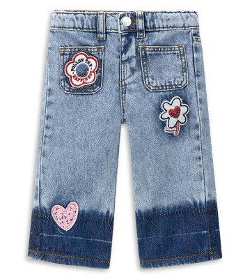Джинсы для маленькой девочки