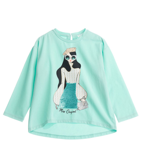 Лонгслив для девочки