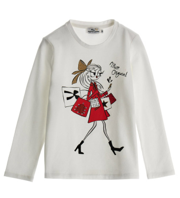 Лонгслив для девочки