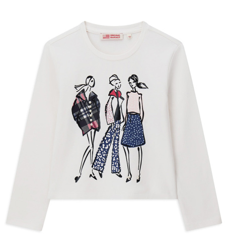 Лонгслив для девочки