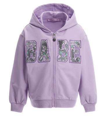 Толстовка на молнии для девочки