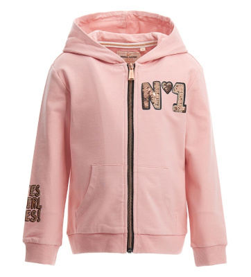 Толстовка на молнии для девочки