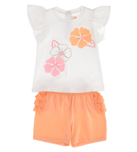 Комплект (футболка+шорты) для маленькой девочки