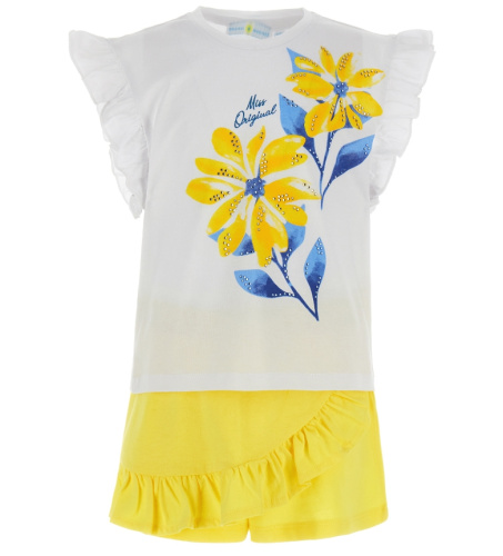 Комплект (футболка+шорты) для девочки