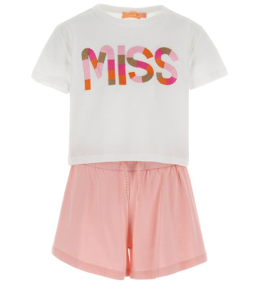 Комплект (футболка+шорты) для девочки