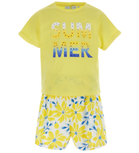 Комплект (футболка+шорты) для девочки